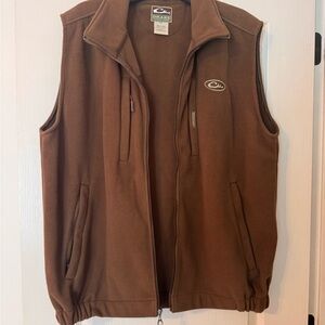 Drake Men's Warm Brown Outdoor Vest